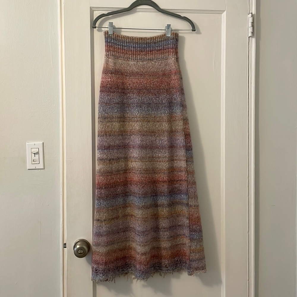 Free People Knit Skirt